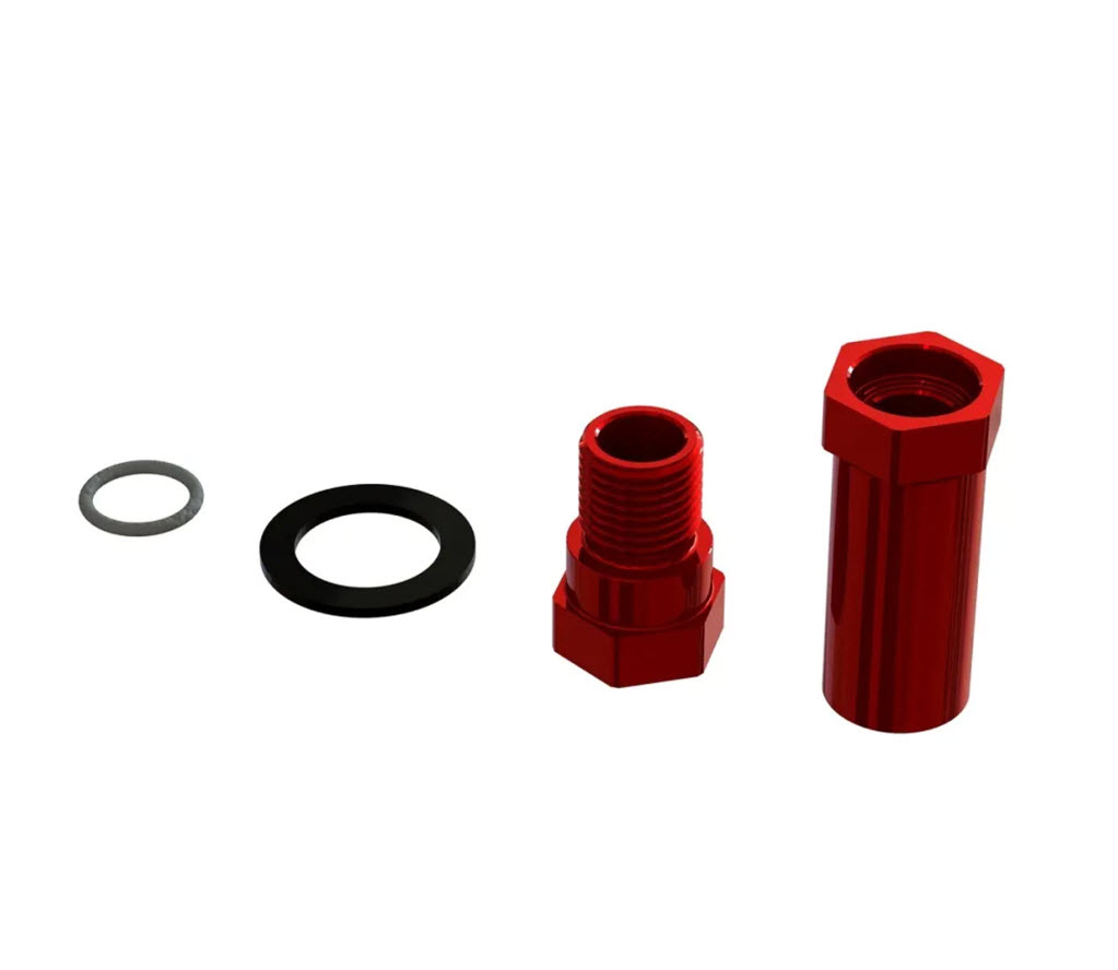 ARRMA ALUMINIUM SERVO SAVER HUB SET, ARA340163, HC_OZ