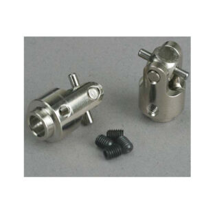 TRAXXAS DIFFERENTIAL  OUTPUT YOKES, HARDENED STEEL, W/ U-JOINTS, 2PC 4628X, HC_OZ