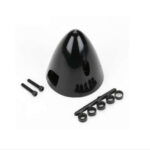DUBRO 2" SPINNER, 2 BLADE,  BLACK, DBR273 HC_OZ