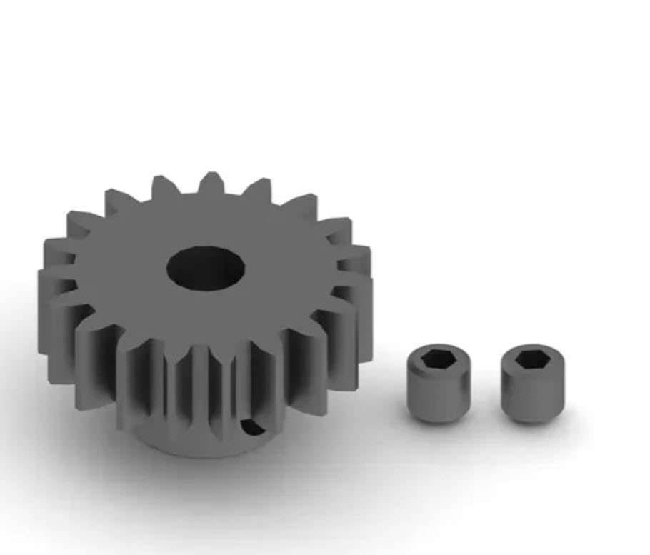 ARRMA 19T MOD1 PINION, 5MM SHAFT, ARA310480, HC_OZ