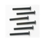 TRAXXAS SCREWS, 3X25MM, BUTTON HEAD MACHINE (HEX DRIVE) 6PC, 2581, HC_OZ