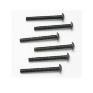 TRAXXAS SCREWS, 3X25MM, BUTTON HEAD MACHINE (HEX DRIVE) 6PC, 2581, HC_OZ
