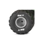 AXIAL 1/10  MONSTER JAM 2.2" TYRE-R35 (1PC AX31344) & 2.2 SILVER WHEEL 63MM (1PC AX31464) HC_OZ