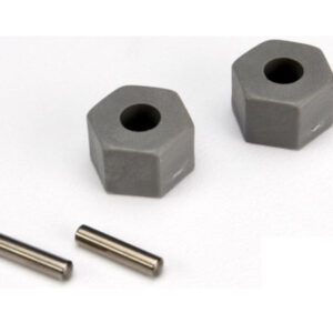 TRAXXAS WHEEL HUBS, HEX, 2.5X10MM, 2PC, 3654, HC_OZ