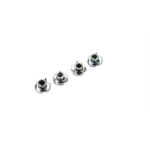 DU-BRO 6-32 BLIND NUTS, 4PC, DUBRO136 HC_OZ