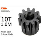 TEAM MAGIC 10T, PINION GEAR,  M1 FOR 5MM SHAFT, TMK6602-10, HC_OZ