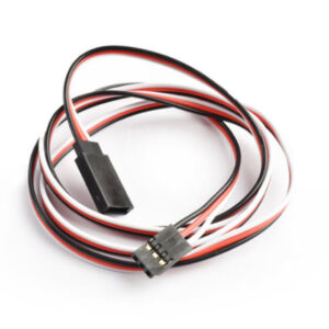 TORNADO FUTABA SERVO STRAIGHT EXTENSION LEAD 90CM, TRC-2001A-8, HC_OZ