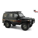RGT 1/10 LANDCRUISER (LC76) EXTREME ADVENTURER CRAWLER, RTR, RGT-117, BLACK HC_OZ
