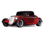 TRAXXAS 1/10 FACTORY FIVE 1935 HOT ROD COUPE, RED, RTR, 93044-4R, HC_OZ