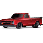 TRAXXAS 1/10  DRAG SLASH TRUCK, BRUSHLESS, 2WD, RED, 94076-4, HC_OZ