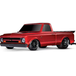 TRAXXAS 1/10 DRAG SLASH TRUCK, BRUSHLESS, 2WD, RED, 94076-4, HC_OZ