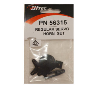 HITEC REGULAR SERVO HORN SET IN BLACK, 56315 HC_OZ