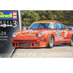 REVELL 1/24 934 RSR JAGERMEISTER PORSCHE, LEVEL 3, 07031, HC_OZ