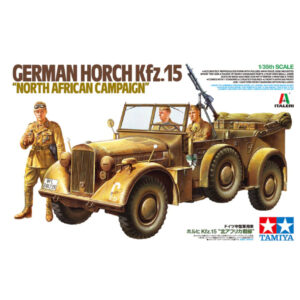 TAMIYA 1/35 GERMAN HORCH FKZ.15 NTH AFRICAN CAMPAIGN, 37015 HC_OZ
