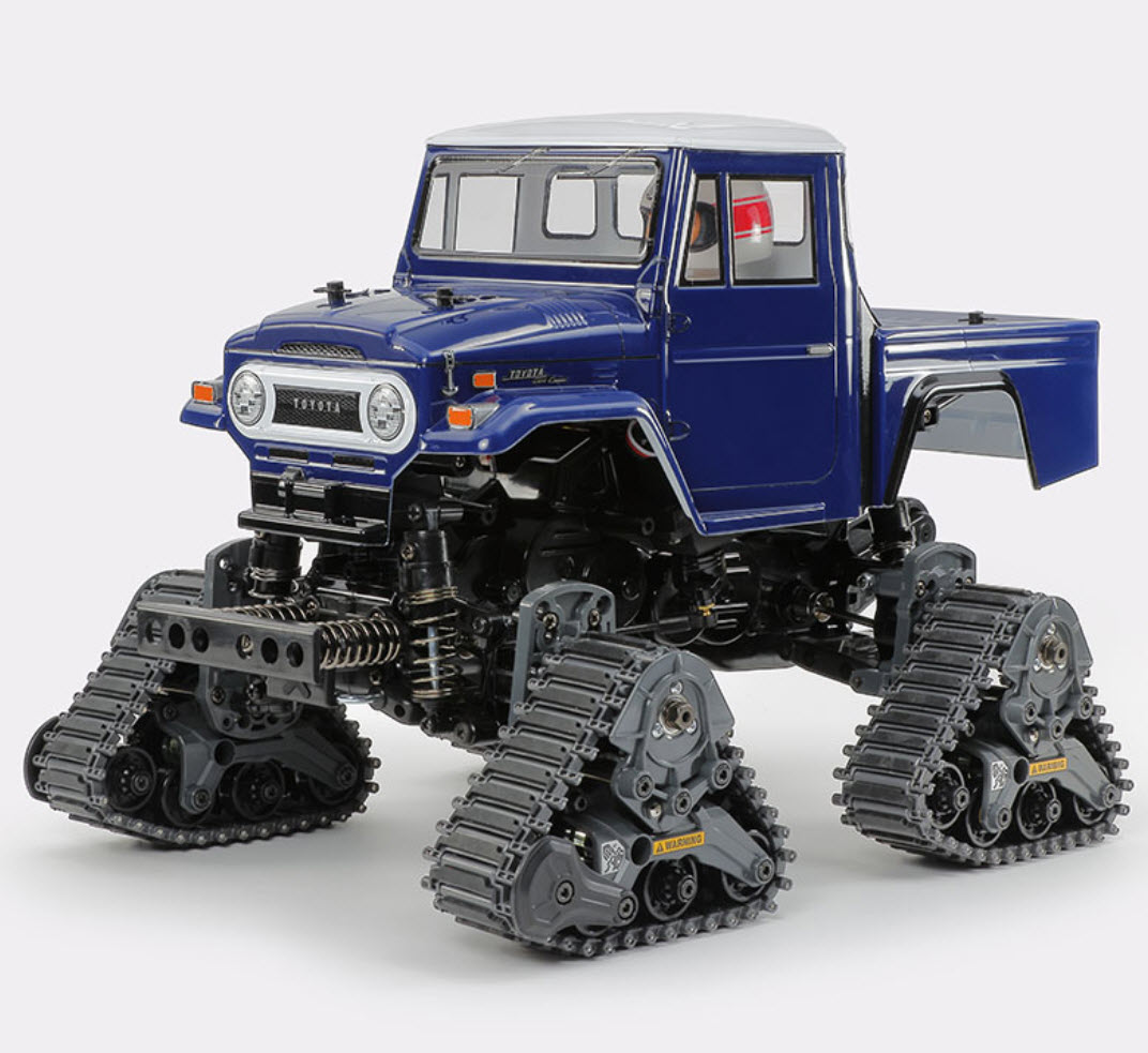 TAMIYA 1/12 TOYOTA LAND CRUISER 40 PICK UP QUADTRACK, KIT, GF-01FT, 58704, HC_OZ
