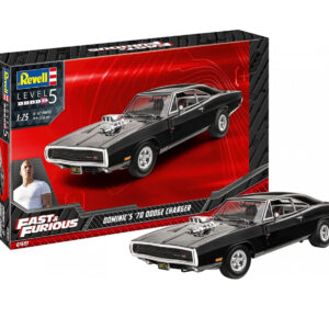 REVELL FAST & FURIOUS 1/25 DOMINIC'S 1970 DODGE CHARGER, LEVEL 5, 07693, HC_OZ