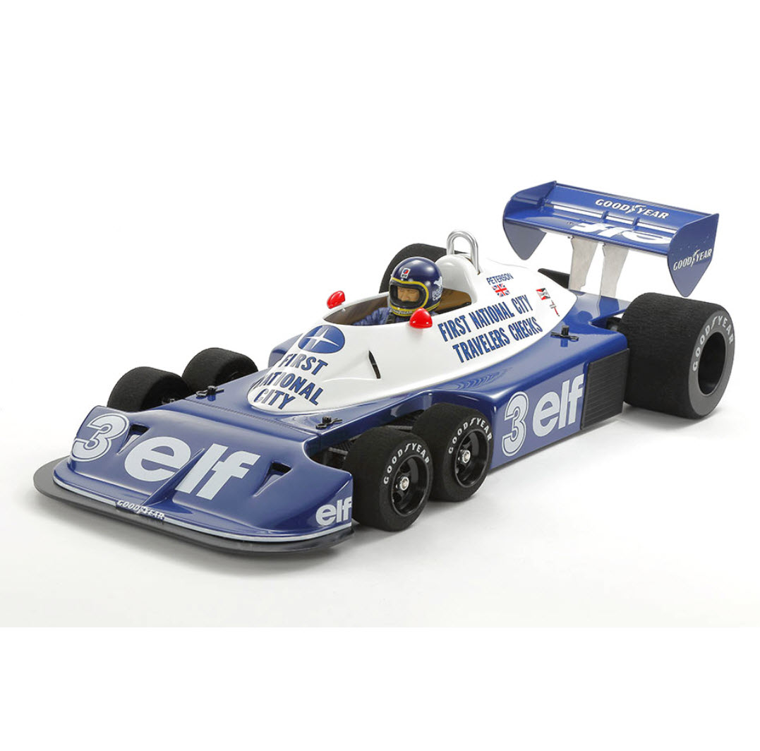 TAMIYA 1/10 F-103 1977 TYRRELL P34 6 WHEELER ON ROAD, KIT, ARGENTINE GP, 47486A, HC_OZ