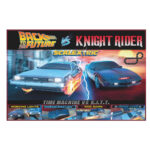 SCALEXTRIC "BACK TO THE FUTURE V'S KNIGHT RIDER", 1/32, INC 2 CARS & 532CM OF TRACK  C1431S HC_OZ