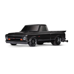 TRAXXAS 1/10 DRAG SLASH TRUCK, BRUSHLESS, 2WD, BLACK, 94076-4, HC_OZ
