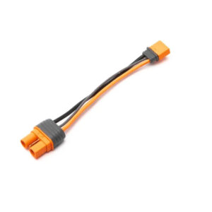 SPEKTRUM IC3 BATTERY (F) TO IC2 (M) DEVICE ADAPTER, 6" LEAD, SPMXCA320 HC_OZ