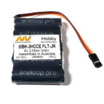 MASTER INSTRUMENTS 6.0V 2550MAH NIMH RX FLAT, JR, 5/BK-3HCCE FLT-JR HC_OZ