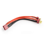 TORNADO DEANS 2S BATTERY HARNESS - PARALLEL, 14AWG, 10CM SILICONE WIRE, .08, TRC-8023A HC_OZ