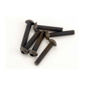 TRAXXAS BUTTON HEAD HEX DRIVE SCREWS 6PC 3X15MM TRX2579 HC_OZ