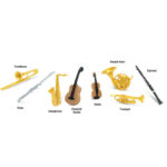 SAFARI LTD TOOB 8PC OF MUSICAL INSTRUMENTS SAF685404 HC_OZ