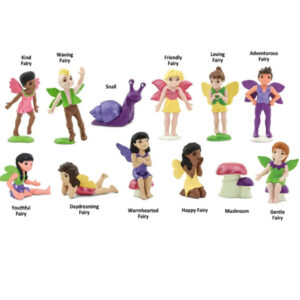 SAFARI LTD 12PC OF FRIENDLY FAIRIES SUPER TOOB SAF660404 HC_OZ