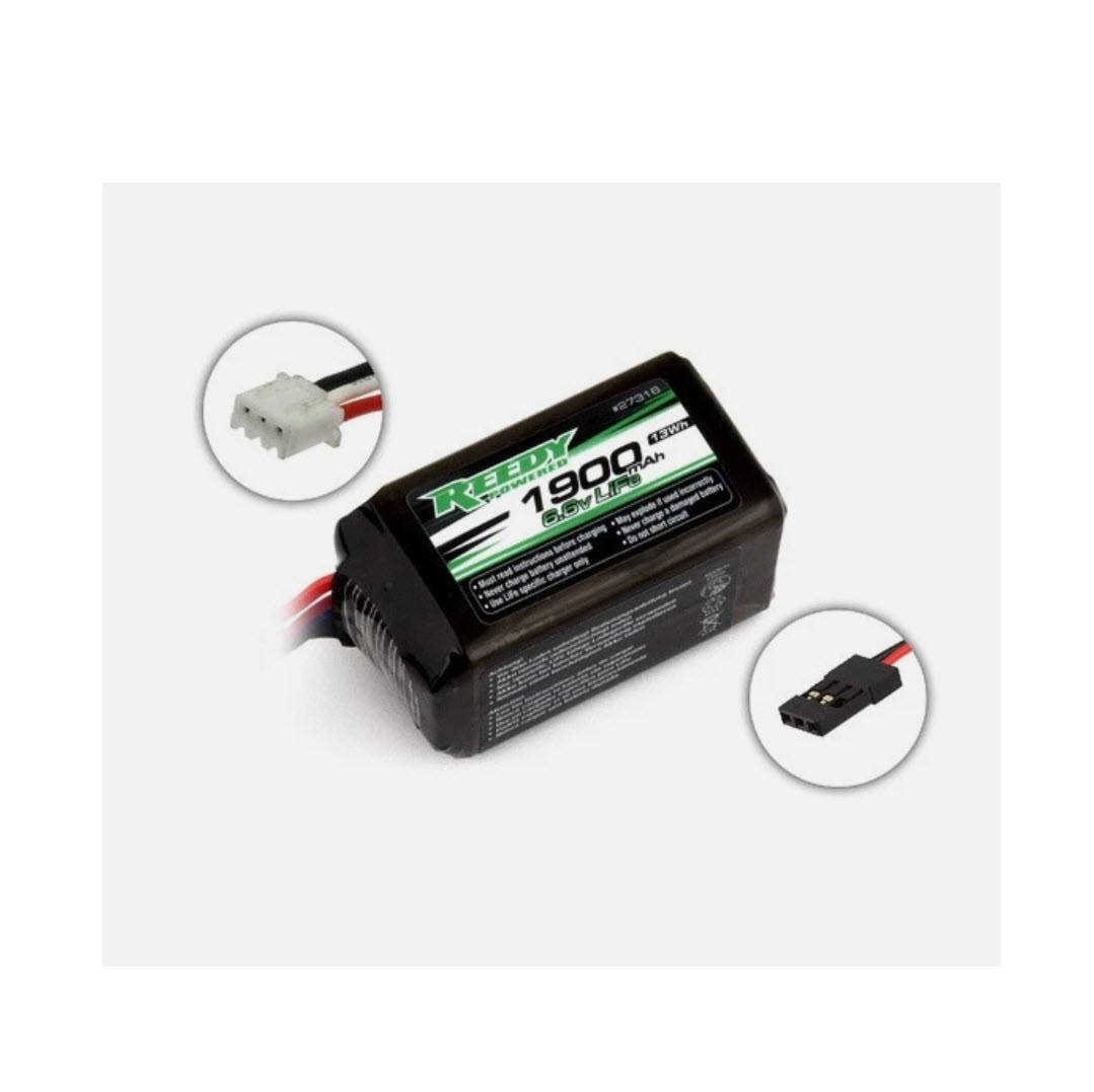 REEDY (TEAM ASSOCIATED) 6.6V LIFE PRO RX 1900MAH HUMP HC_OZ