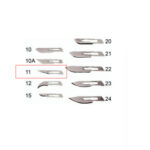 HOBBY BLADES NO. 11  HKB11  SOLD SEPARATELY 1PC HC_OZ
